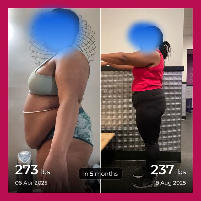 Transformation before after