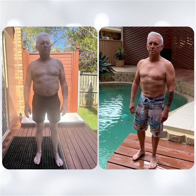 Transformation before after