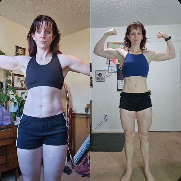 Transformation before after