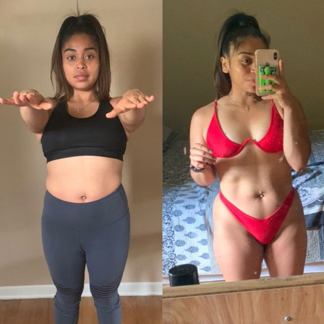 Transformation before after