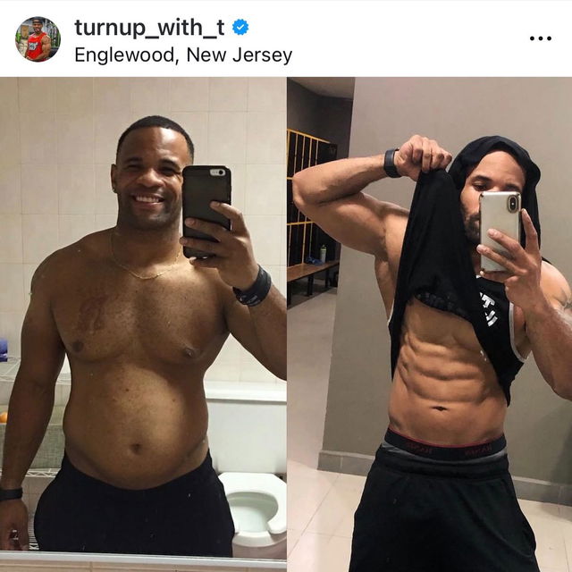 Transformation before after