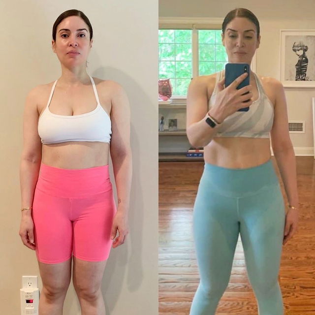 Transformation before after