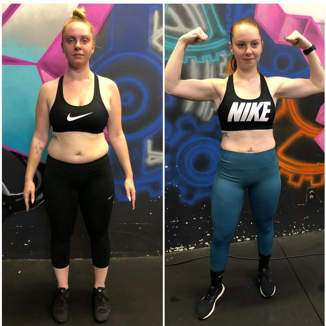 Transformation before after