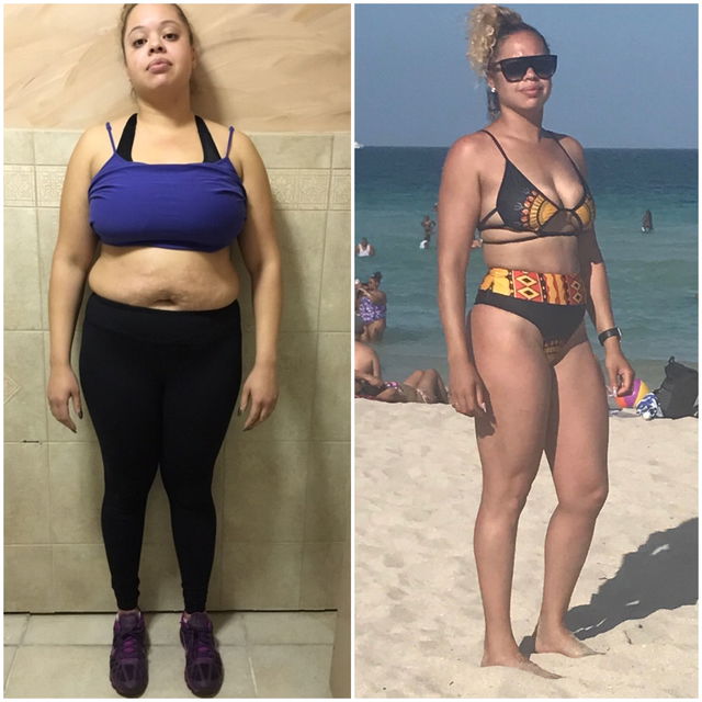 Transformation before after
