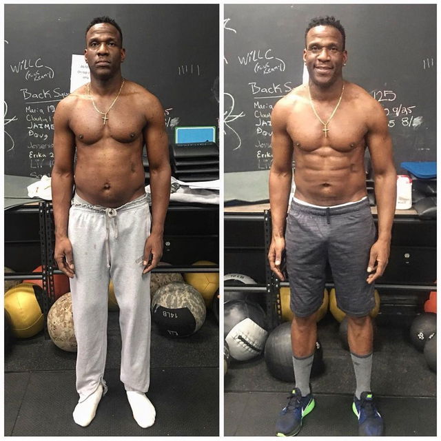 Transformation before after
