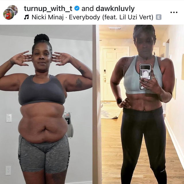 Transformation before after
