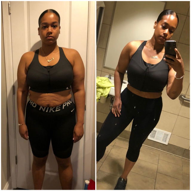 Transformation before after