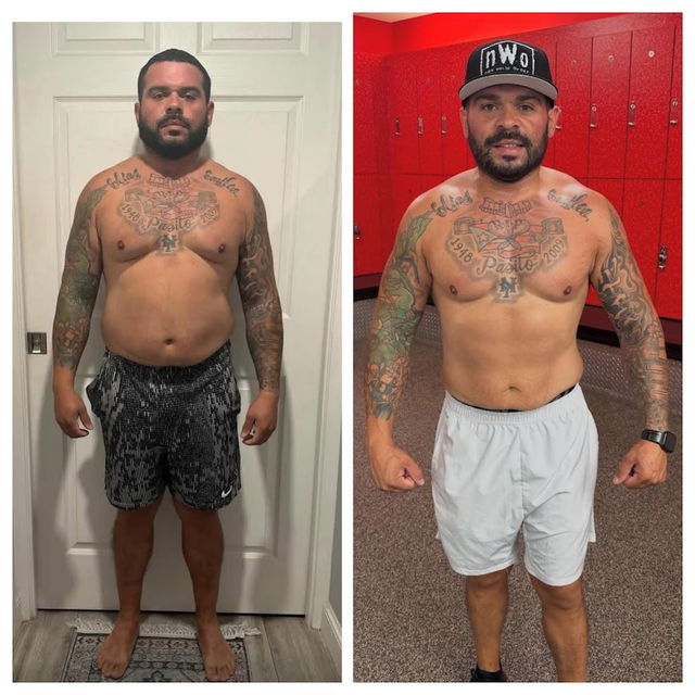 Transformation before after