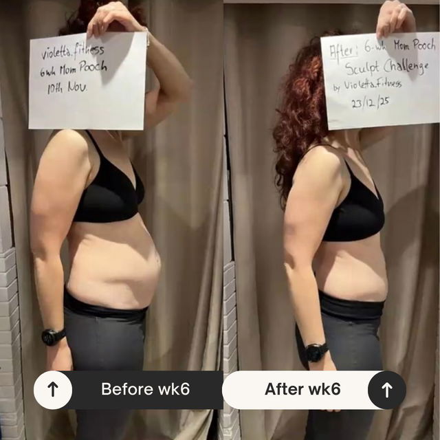 Transformation before after