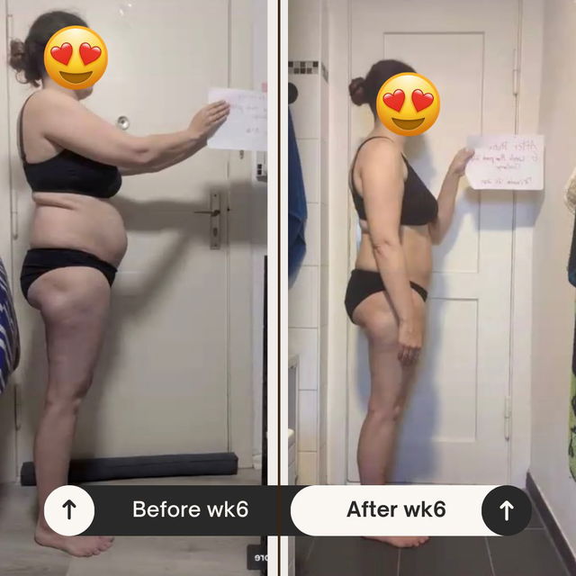 Transformation before after