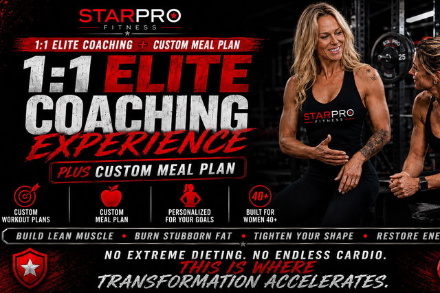 1:1 ELITE Coaching Experience+Custom Meal Plan