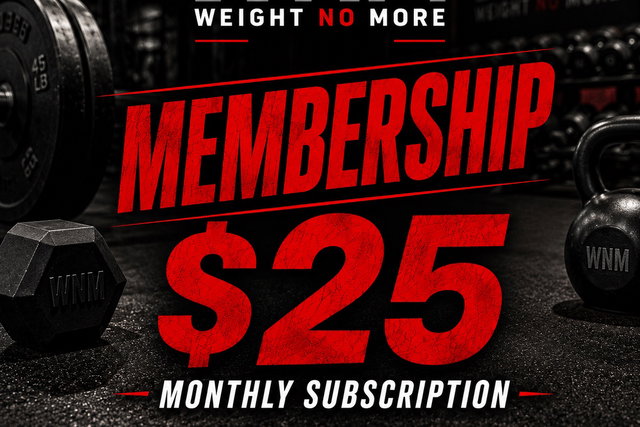 Weight No More Membership