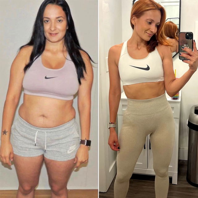 Transformation before after