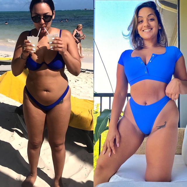 Transformation before after