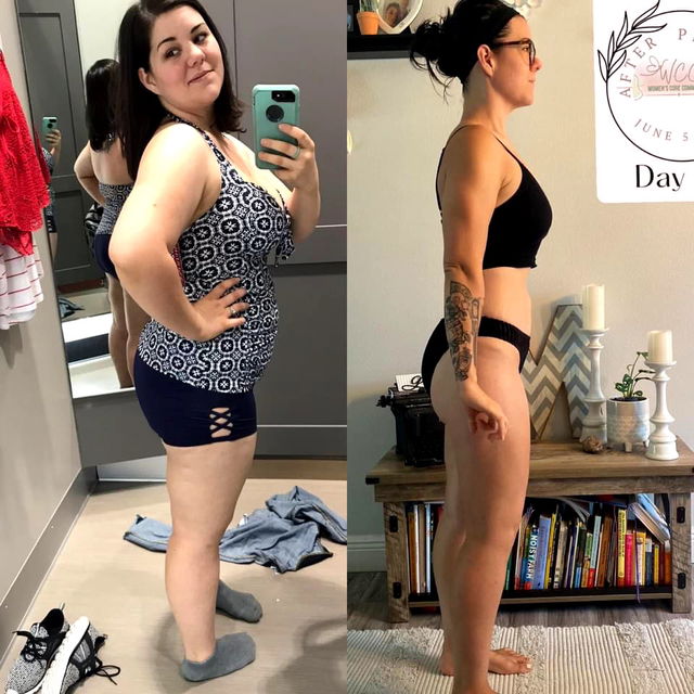 Transformation before after