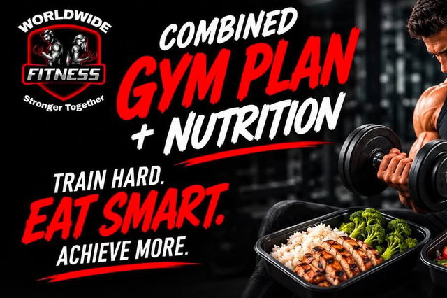 Gym Plan with Nutrition