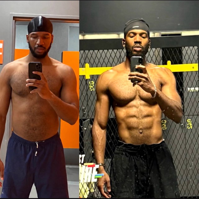 Transformation before after
