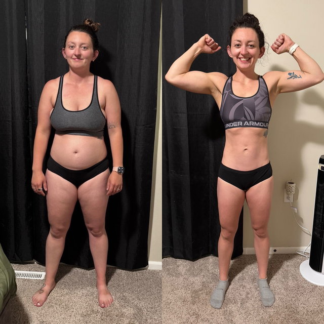 Transformation before after