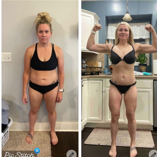 Transformation before after