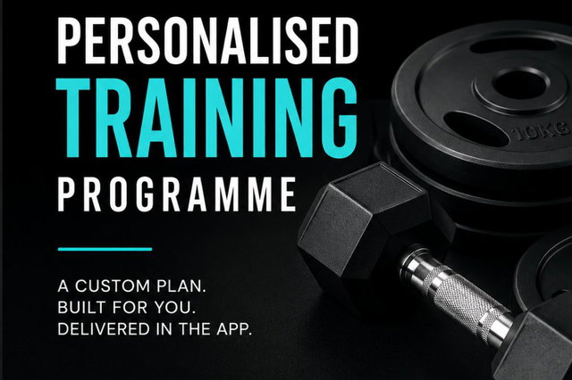 Personalised Training Programme