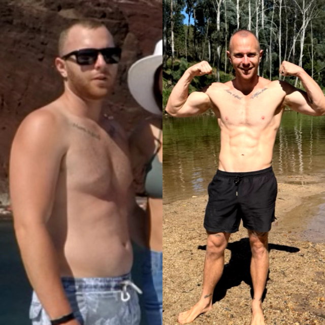 Transformation before after